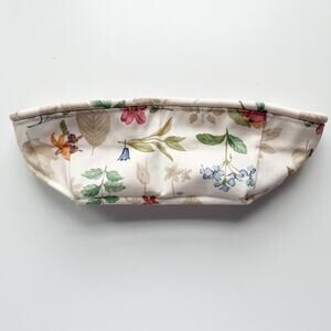 Longaberger Small Autumn Reflections Basket Liner Botanical Fields